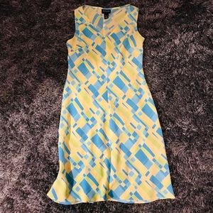 Colorful A Line  Dress